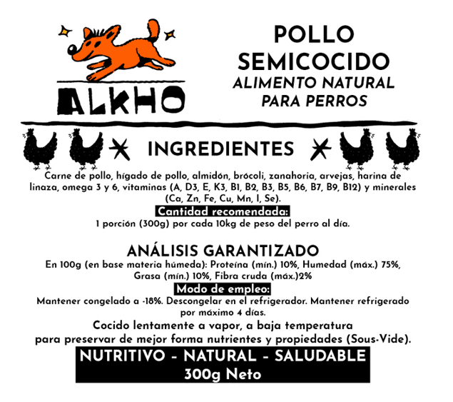 Alimento Cocido Menu Pollo 3.6kg - Imagen 2